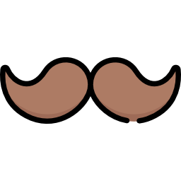 moustache Icône