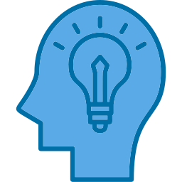 Creative thinking icon