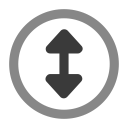 Vertical arrow icon