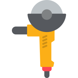 Angle grinder icon