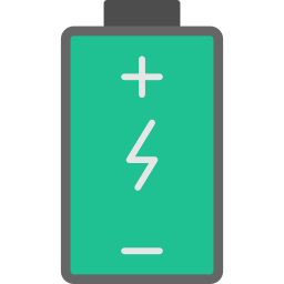 batería cargada icono