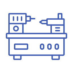 máquina del torno icono