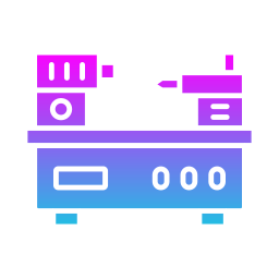Lathe machine icon