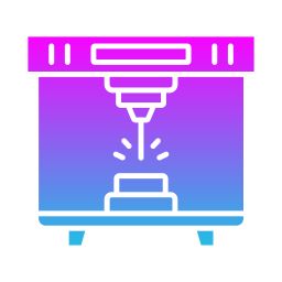 máquina de corte por láser icono
