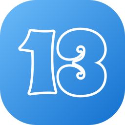 nummer 13 icon