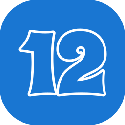 Number 12 icon