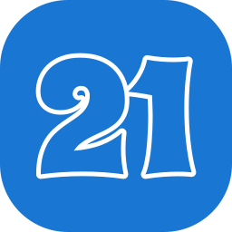 número 21 Ícone