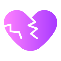 Разбитое сердце иконка