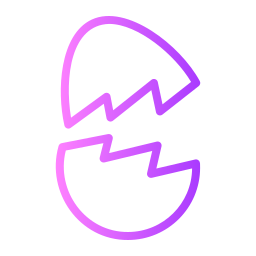 Broken eggs icon