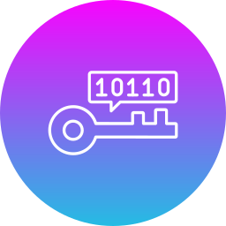 programmation des clés Icône
