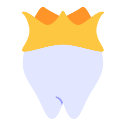 tandheelkundige kroon icoon
