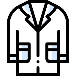 Lab coat icon