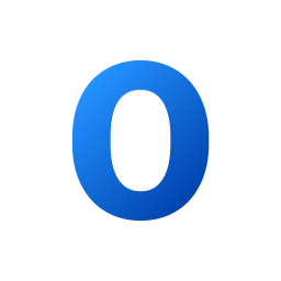 letra o icono