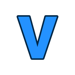 Letter V icon