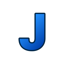 Letter j icon