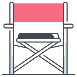 Director chair icon