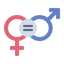 Гендерное равенство иконка
