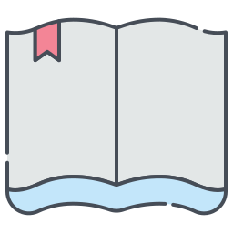 livre ouvert Icône