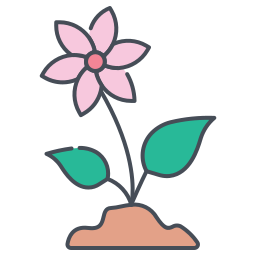 flor de sol icono