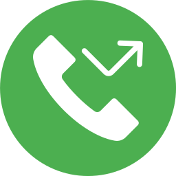 Outcoming call icon