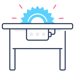 Table saw icon