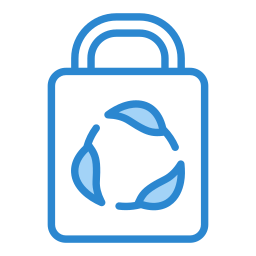 Eco bag icon