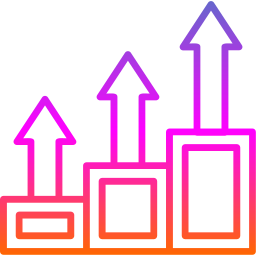 croissance Icône