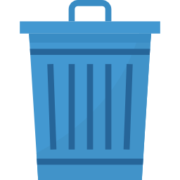 Trash can icon