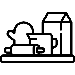 batería de cocina icono