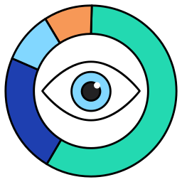 Data monitoring icon