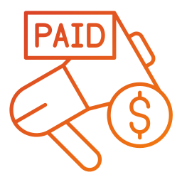 Paid ads icon