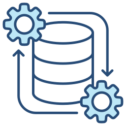 procesamiento de datos icono