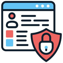 protezione dati icona