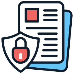 protección de datos icono