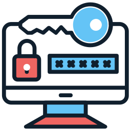 code de mot de passe Icône