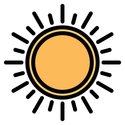 Sun icon