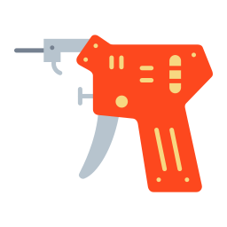 Lock pick gun icon