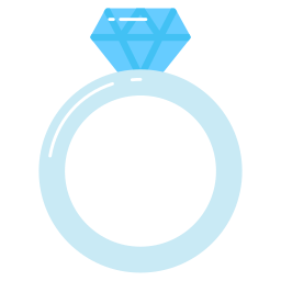 кольцо с бриллиантом иконка