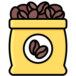 grains de café Icône