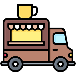 camion de nourriture Icône