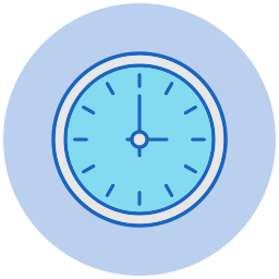 Wall clock icon