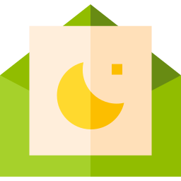 Greeting card icon