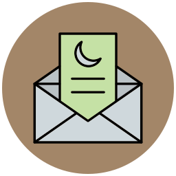 Greeting card icon