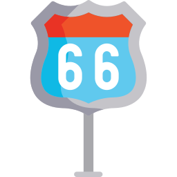 ruta 66 icono