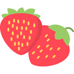 fraises Icône