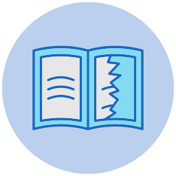 찢어진 책 icon