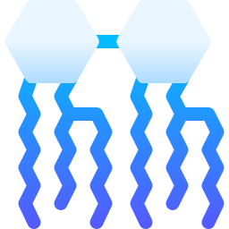 Bacteria membrane icon