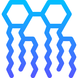 Bacteria membrane icon