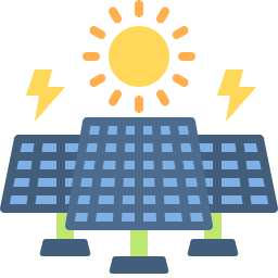 panel słoneczny ikona