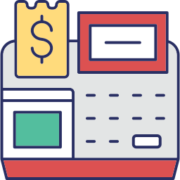 Cash machine icon